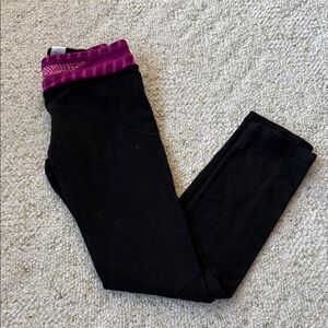 Girls Ivivva by lululemon leggings sz 6